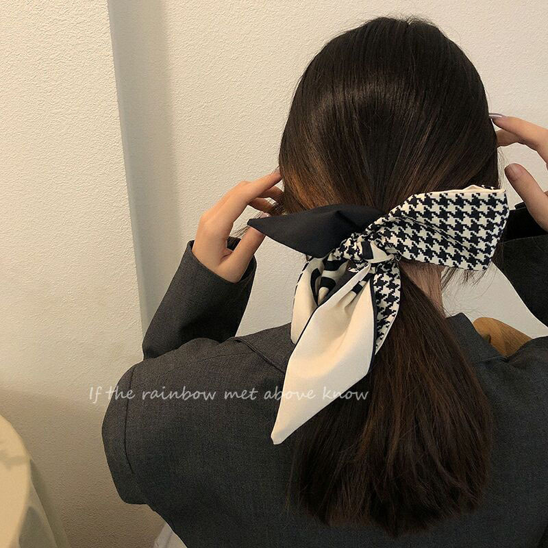 Khăn Choàng Cổ Vải Lụa Mỏng Thời Trang Xuân Thu Dễ Phối Đồ Cho Nữ