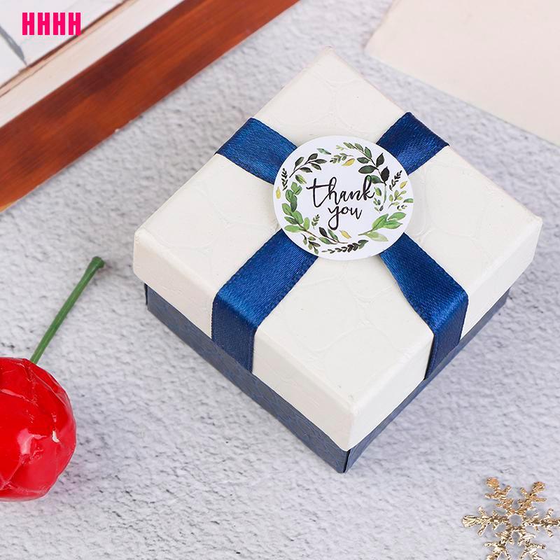 Cuộn 500 miếng dán in chữ Thank You xinh xắn trang trí đám cưới