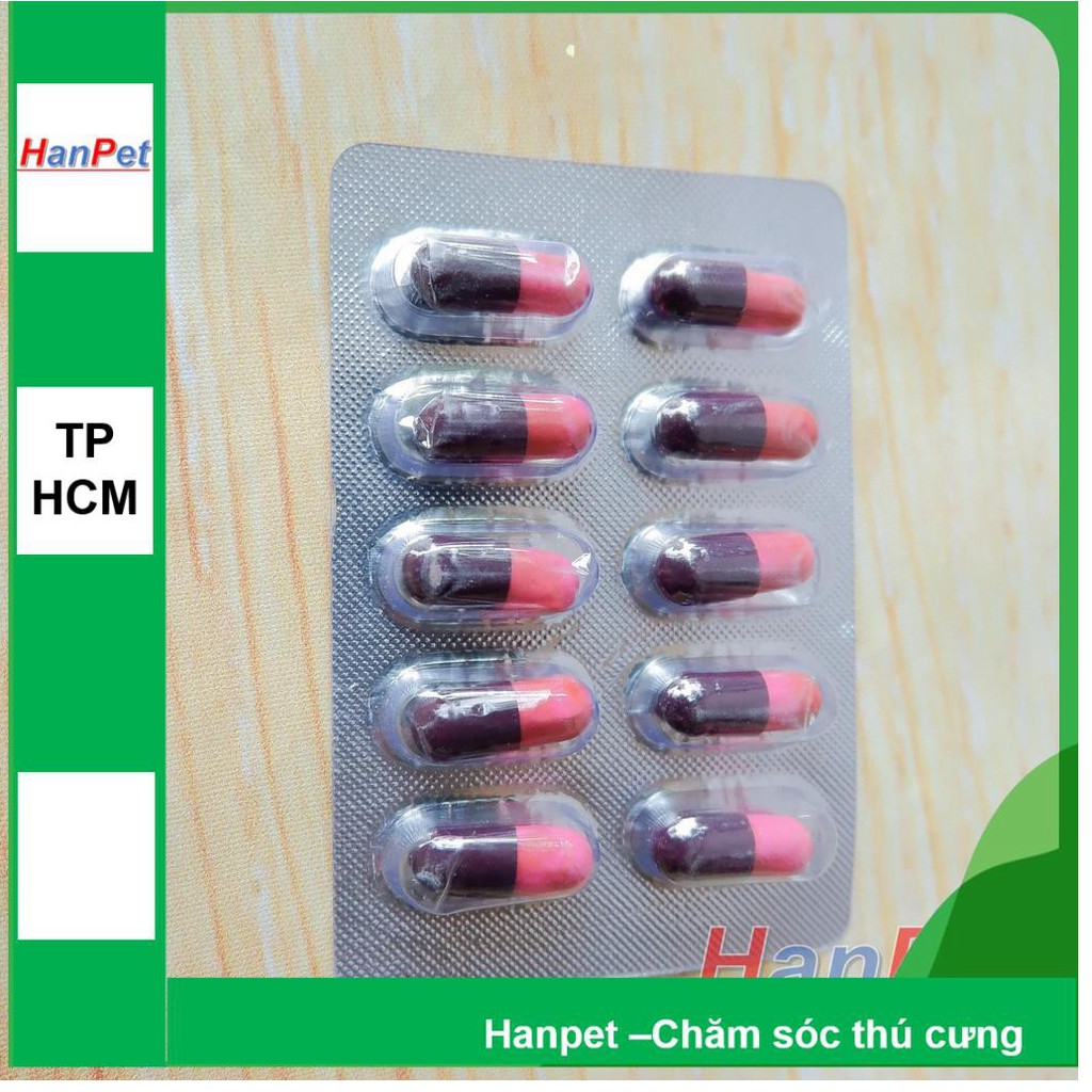 HN- (Combo 1 hộp 12 vỉ, mỗi vỉ 10 viên) kích thích mọc lông gà, ra lông gà chọi, cứng lông gà