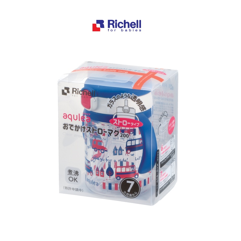 Bình Ống Hút AQ Richell 200ml