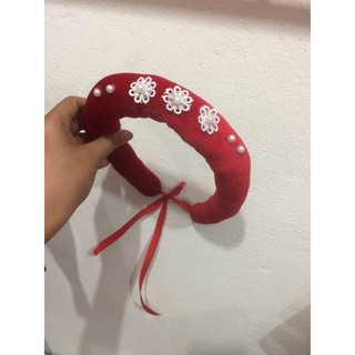 Áo dài cách tân nhung đỏ( hàng đại)