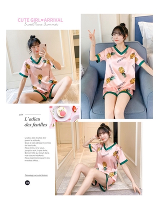 Set Đồ Ngủ Bằng Lụa Gợi Cảm Cho Cặp Đôi