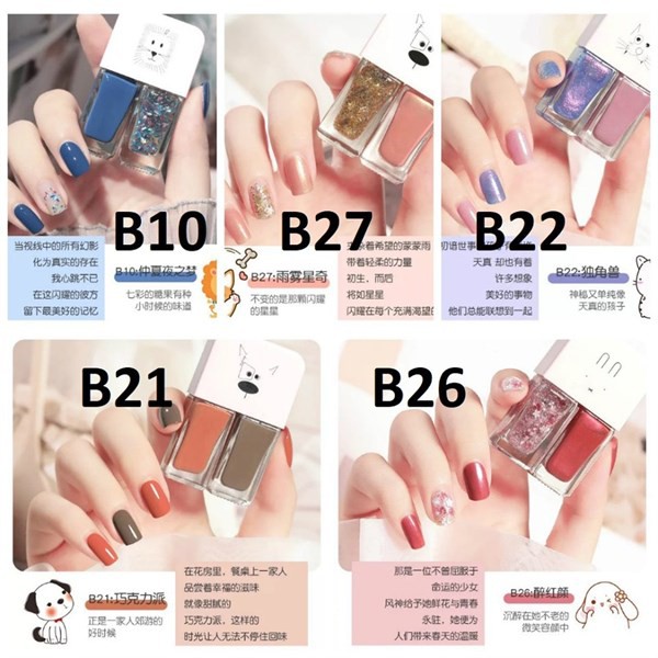 Set sơn móng tay cực chất hot hit cho các nàng 1008SS