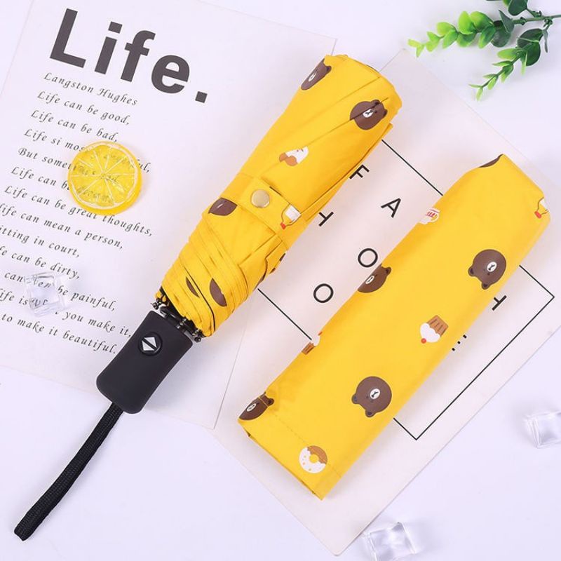 Ô hình gấu brown che nắng che mưa chống tia uv