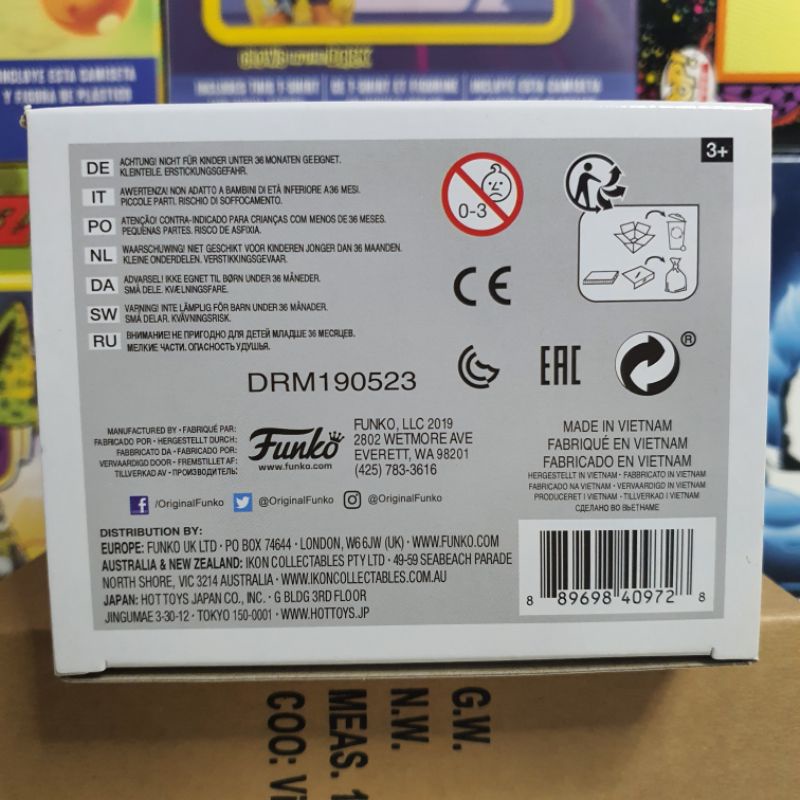 Đồ chơi mô hình funko pop 642 Goku Kamehameha - Dragon ball