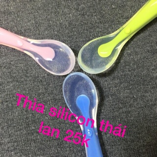 Thìa silicon thái lan siêu mềm