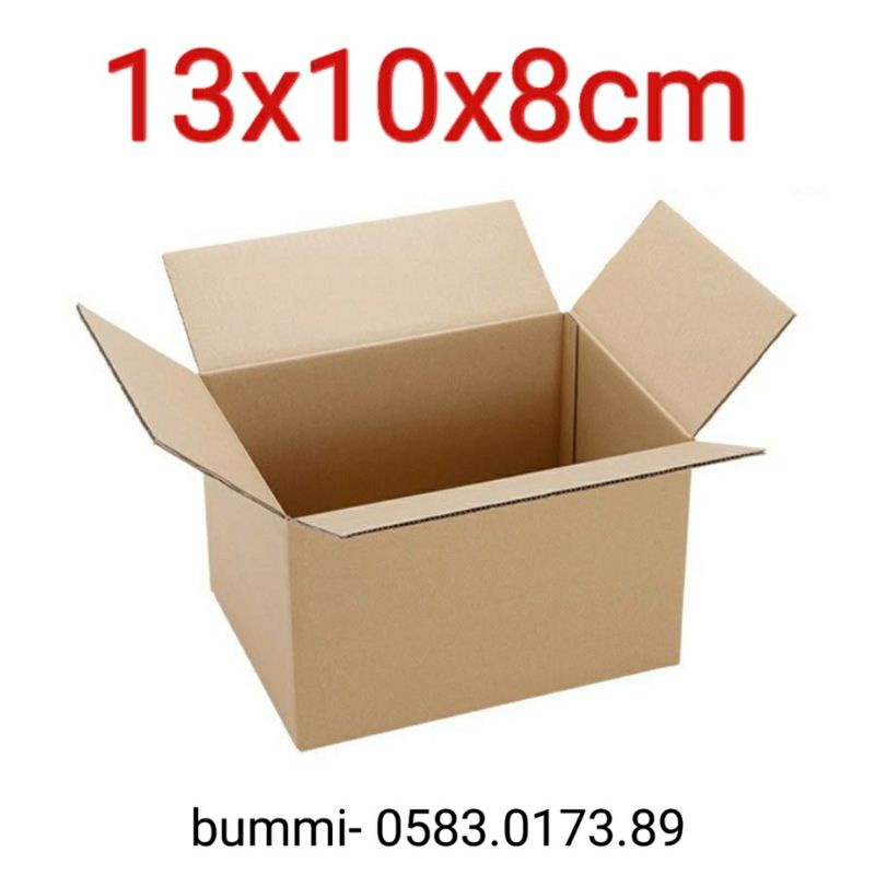 Thùng carton Thùng giấy loại nhỏ 13x10x8cm