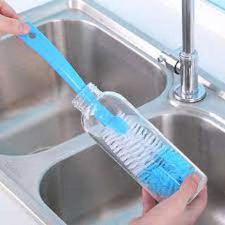 Cọ rửa ly cốc bình sữa cán dài cao cấp cakeshop hcm