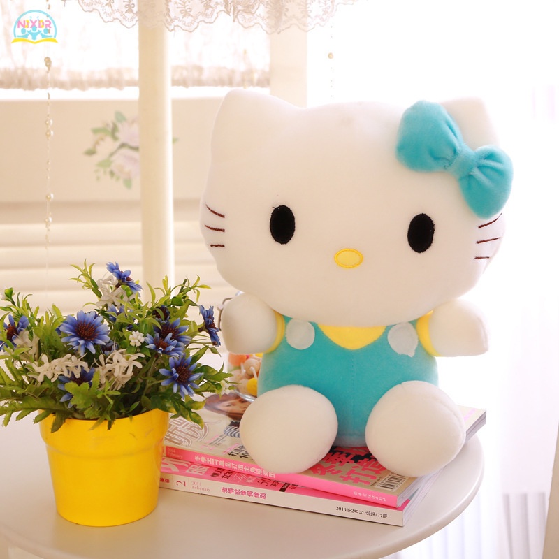 Gối Ôm Nhồi Bông Hình Hello Kitty Dễ Thương