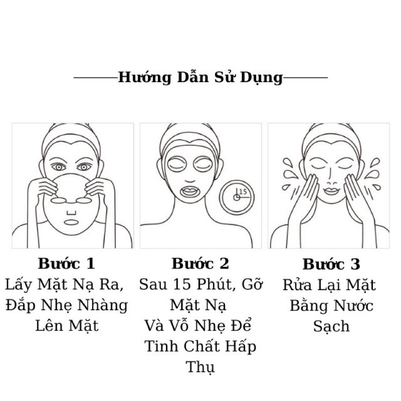 Mặt nạ tinh chất vàng 24K Pure Gold Venzen dưỡng trắng, cấp ẩm, tăng đàn hồi cho da