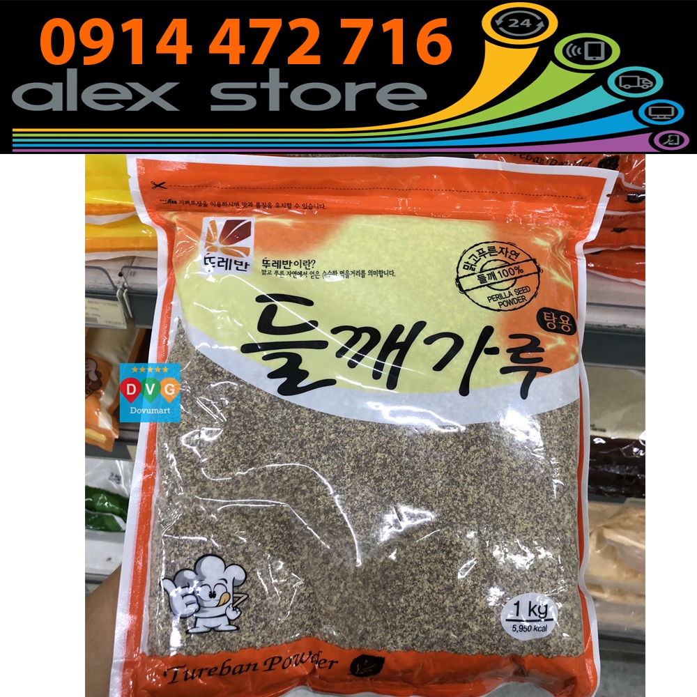 Gói 1 Kg Bột Tía Tô (Bột Hạt Mè) Hàn Quốc Tureban