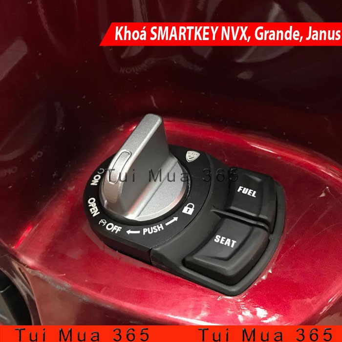 Full Bộ khóa chống trộm cướp Yamaha Smartkey NVX, Grande, Janus