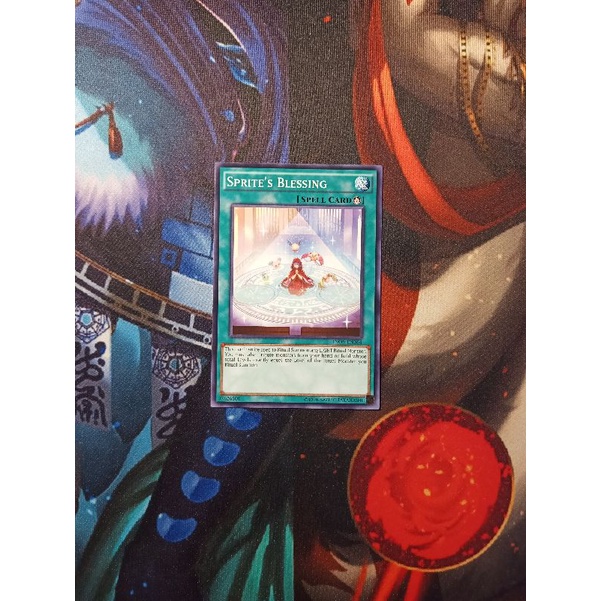 Thẻ bài Yugioh chính hãng Sprite's Blessing - INOV-EN064 - Common Unlimited 