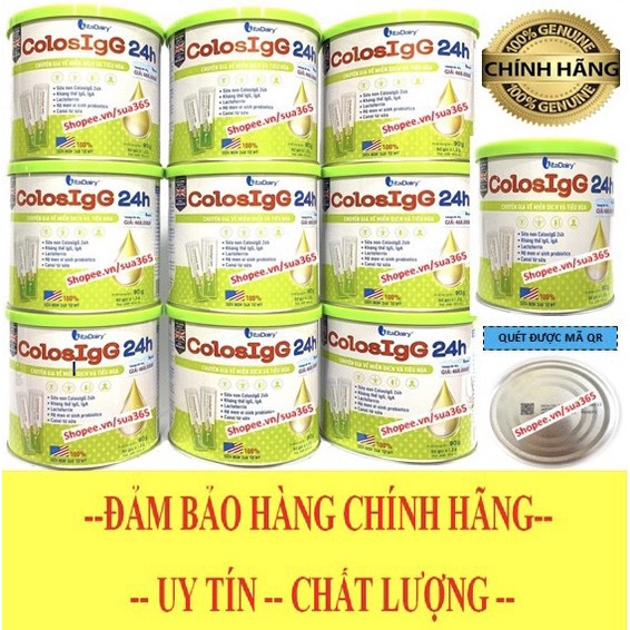 Sữa Non ColosIgG 24h 90G (60 gói x 1.5g) [ Date mới nhất ]