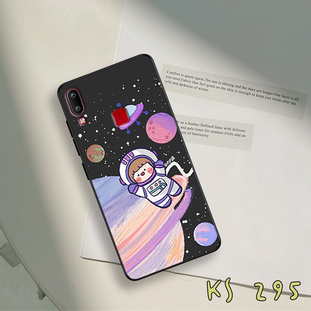 Ốp lưng Vivo Y91 - Vivo Y95 - Ốp in hình Ngân hà &amp; RoroJump siêu đẹp