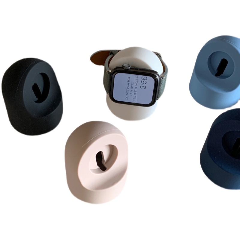 Đế Sạc Đồng Hồ Thông Minh Bằng Silicon Cho iwatch7 Generation 654se