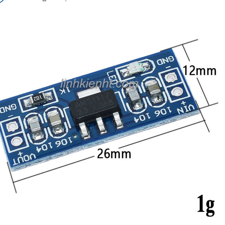 MẠCH NGUỒN AMS1117-3.3V