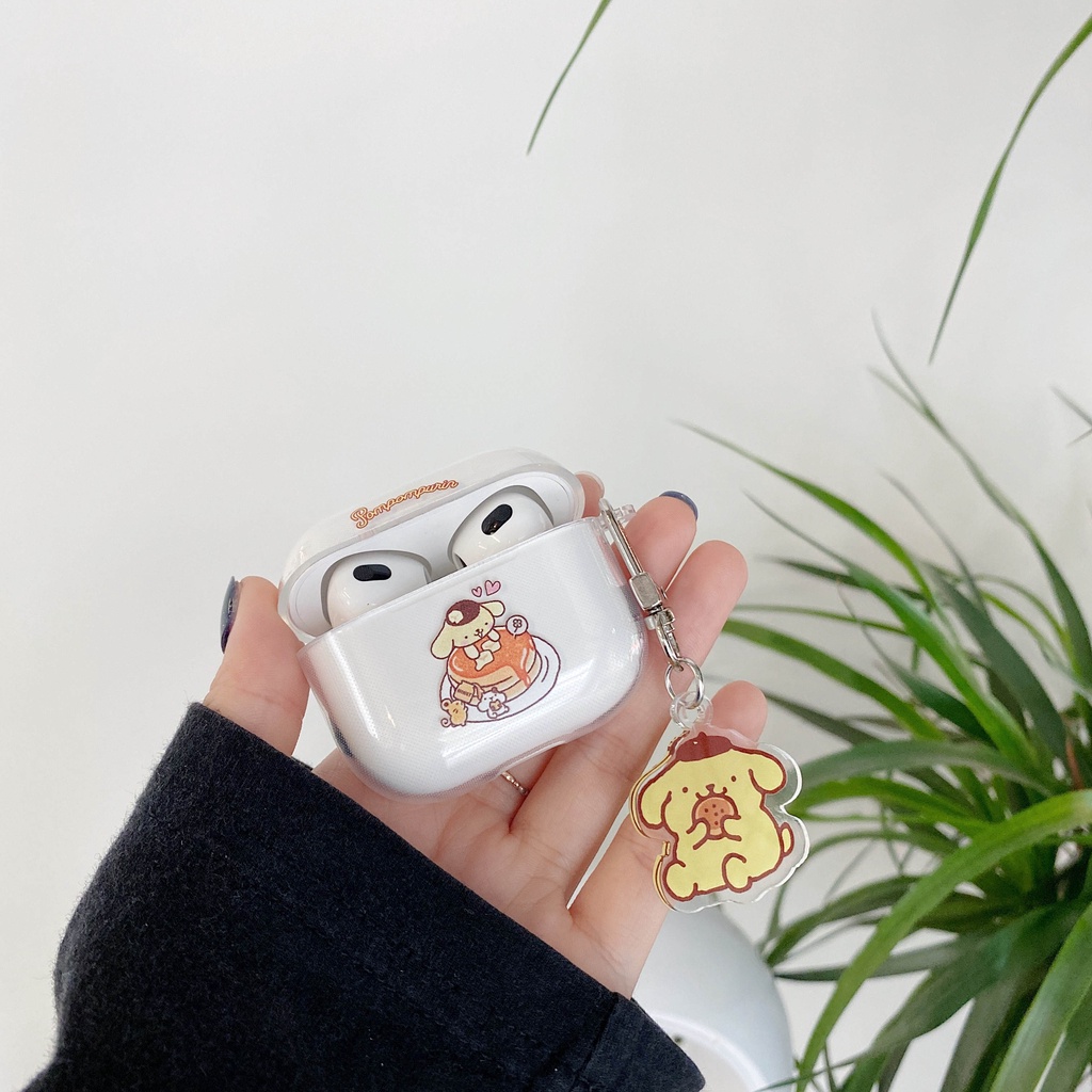 Vỏ Bảo Vệ Hộp Sạc Tai Nghe compatible AirPods Pro compatible AirPods 3 / 3rd / 20 / 3rd Pro Ốp