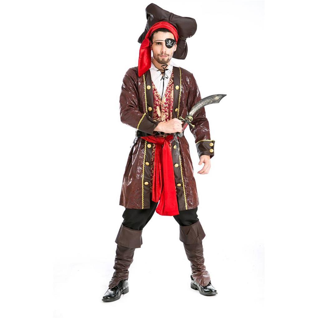 Set 6 Miếng Dán Mắt Kính Hóa Trang Cướp Biển / Sinh Nhật / Halloween / Giáng Sinh Cho Bé