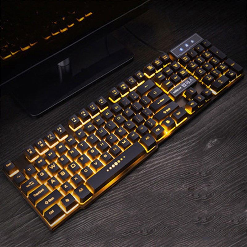 [On Sale] Gaming Peripherals Gaming Keyboard GX50 Suspended Wired Mechanical Backlit Gaming Keyboard