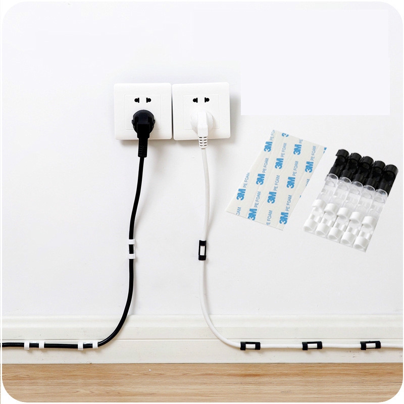 Bộ 20 Kẹp Cố Định Dây Cáp