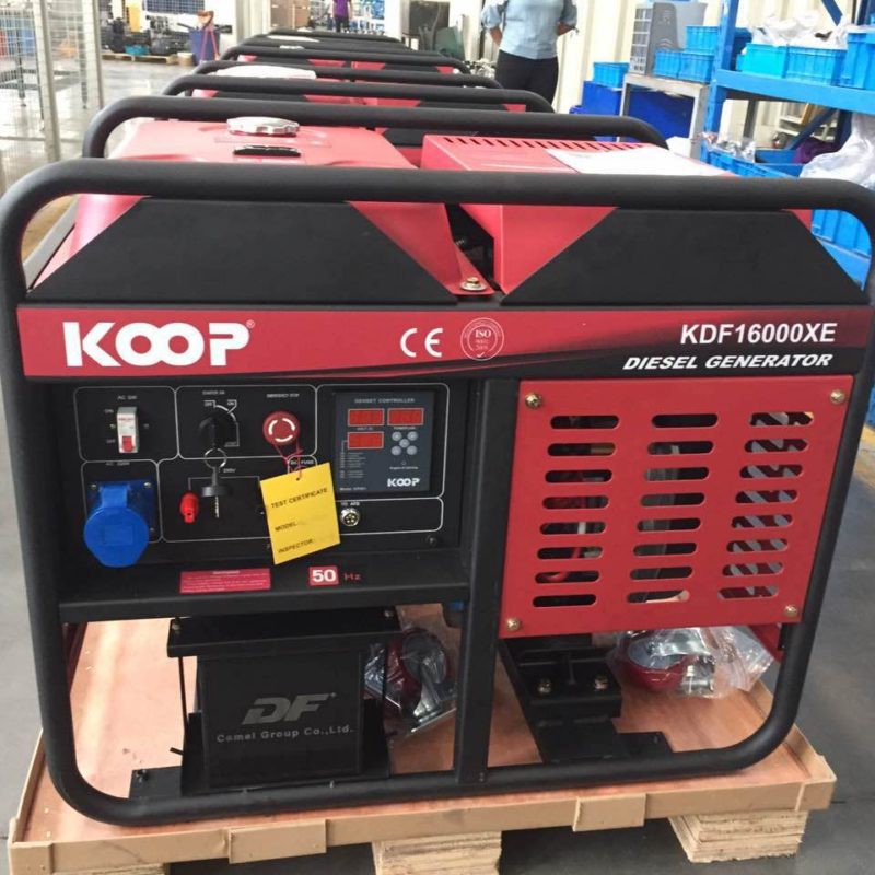 Máy Phát Điện Chạy Dầu 12Kw Koop KDF16000XE