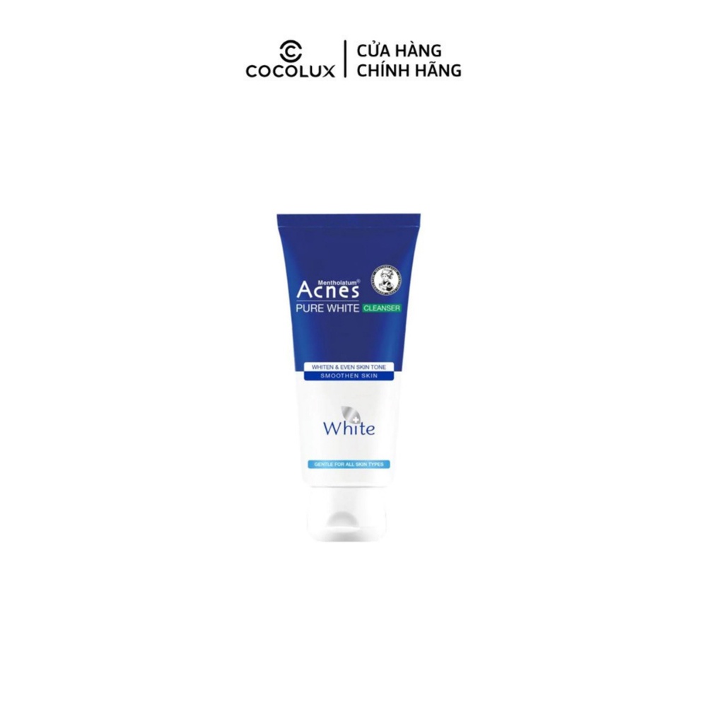 Sữa rửa mặt dưỡng trắng Acnes 100g Cocolux