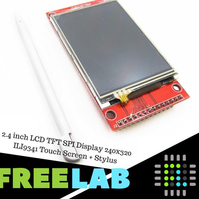 Màn Hình Cảm Ứng Lcd Tft 2.4 Inch Ili9341 Kèm Bút Cảm Ứng