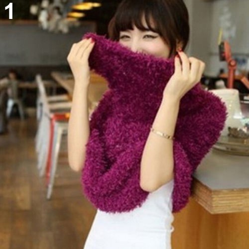 Khăn Choàng Cổ Mềm Mại Ấm Áp Đa Năng Dành Cho Nữ