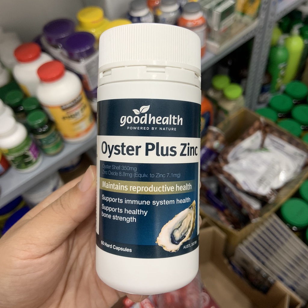 Viên uống tinh chất hàu tăng cường sinh lý nam Googheath Oyter Plus Zinc - EDS Hàng Mỹ