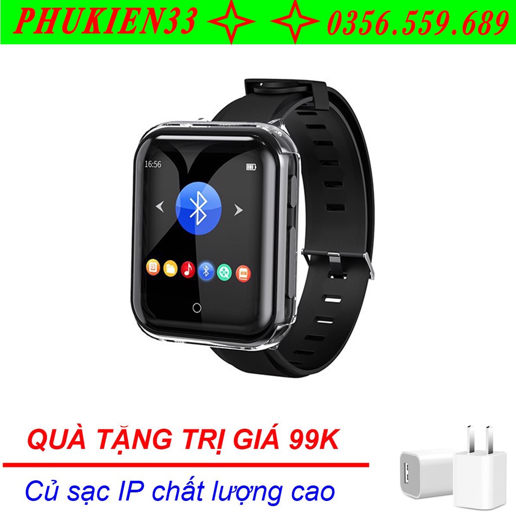 (Quà tặng 99k) Máy nghe nhạc thể thao smartwatch Ruizu M8 (8GB, Bluetooth)