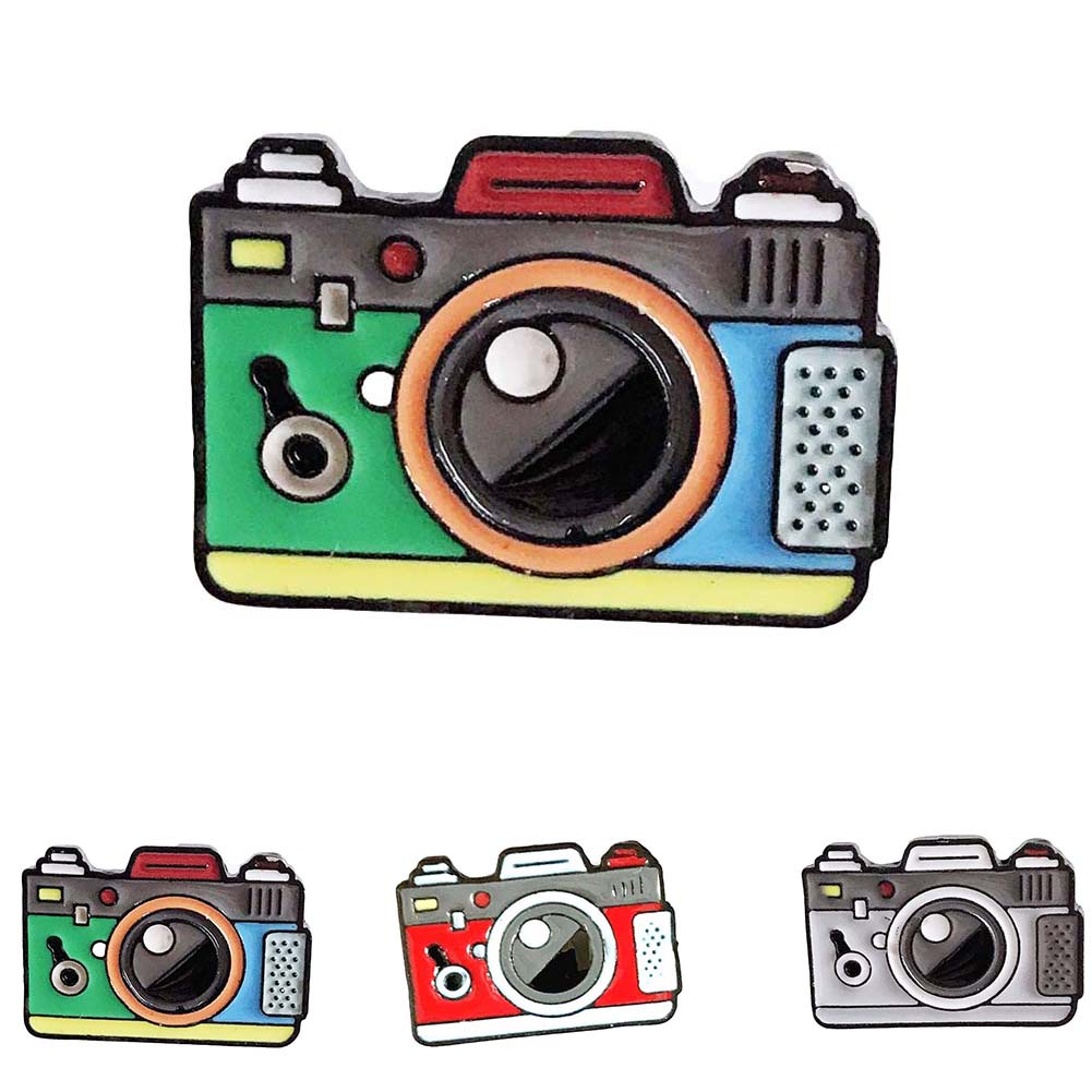 Ghim cài áo hình camera độc đáo dành cho nam nữ