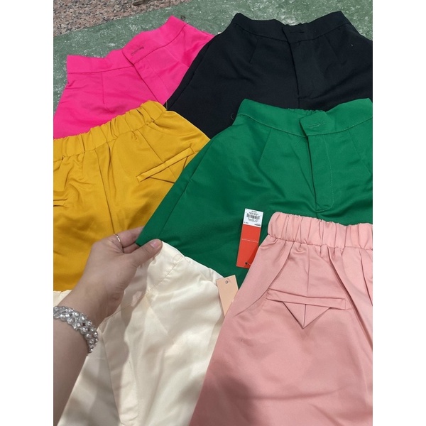 Quần đùi bóng lưng chun có túi