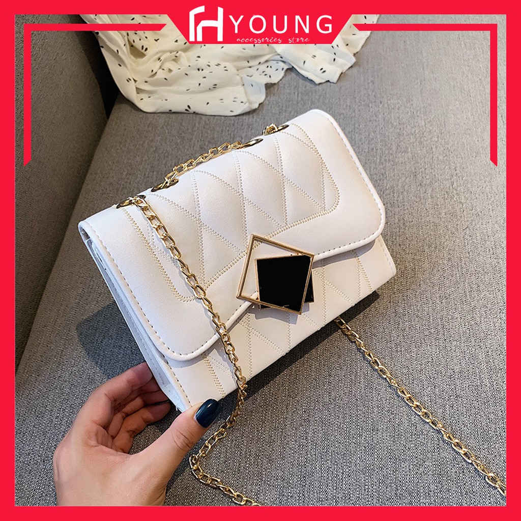 Túi xách nữ đeo vai CeeKay Bag họa tiết hình thoi thời trang ...