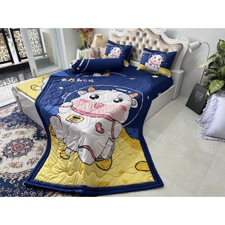 Bộ drap thun lạnh ý 5D cao cấp