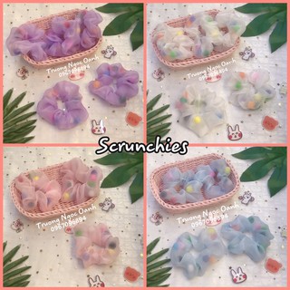 DÂY CỘT TÓC SCRUNCHIES XINH XINH XINH HOT TREND