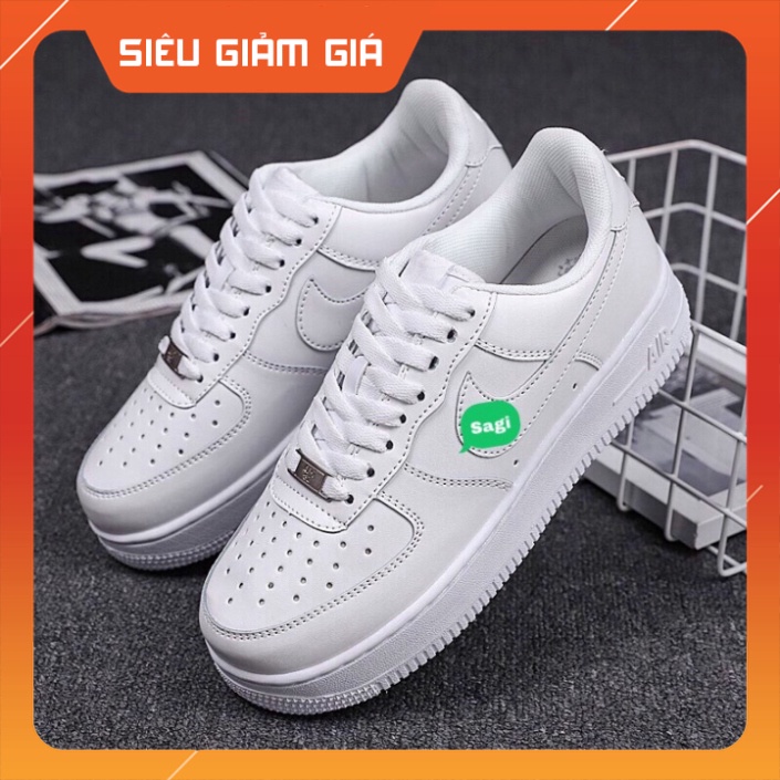 Giày Air Force Sneaker AF1, Giày trắng thể thao nam nữ cao cấp full bill box JD phong cách trẻ trung tăng chiều cao D15 | BigBuy360 - bigbuy360.vn