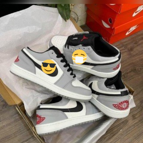 Giày Sneaker Nam ❤️FREESHIP❤️ Giày JD Xám Trắng Cổ Thấp Full Size Nam Nữ | BigBuy360 - bigbuy360.vn