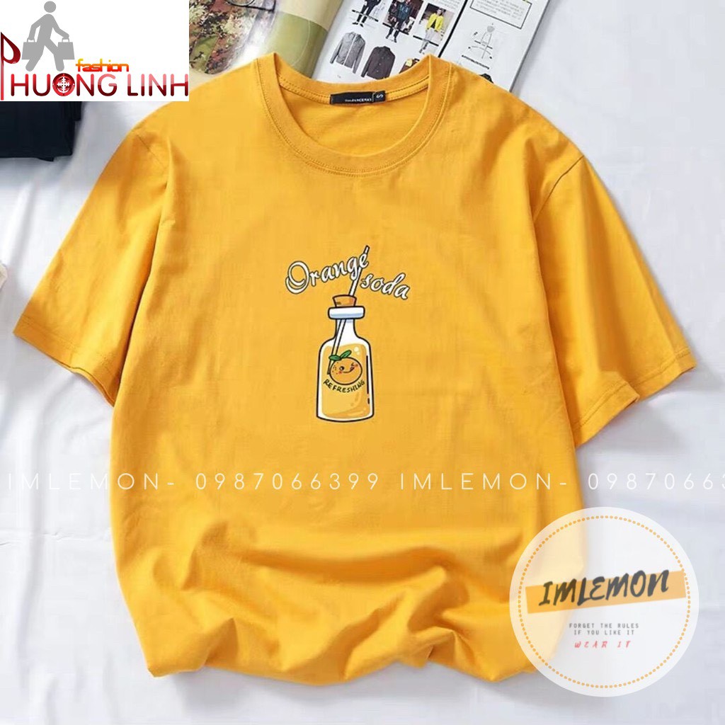 [Có video] Áo thun nam nữ ORANGE SODA form rộng tay lỡ - Thời Trang Phương Ling - Bảo hành 7 ngày - 180620201040 | BigBuy360 - bigbuy360.vn