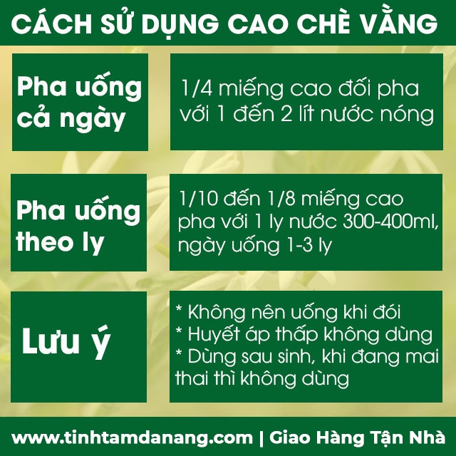 Cao chè vằng lợi sữa giảm cân cho mẹ sau sinh Lê Thị Mịch, miếng lá vằng sẻ 20gr thơm ngon hàng chuẩn loại 1