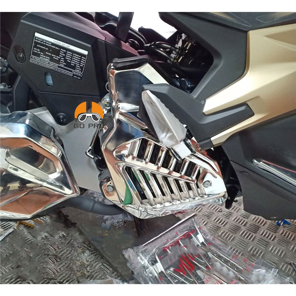 [CHÍNH HÃNG] Ốp Quạt Gió Honda CLICK THÁI Inox 304