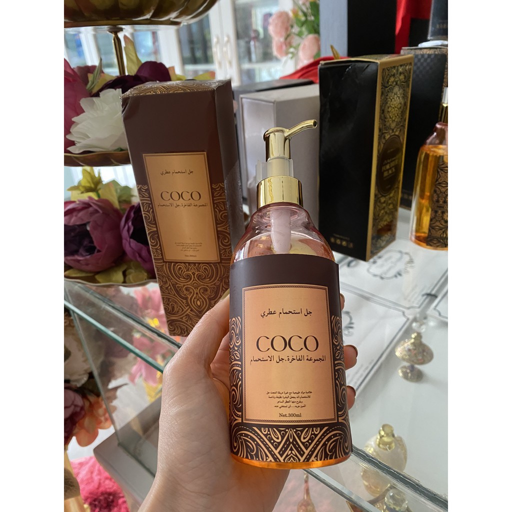 Sữa Tắm Nước Hoa Dubai CoCo Flora For Her Black