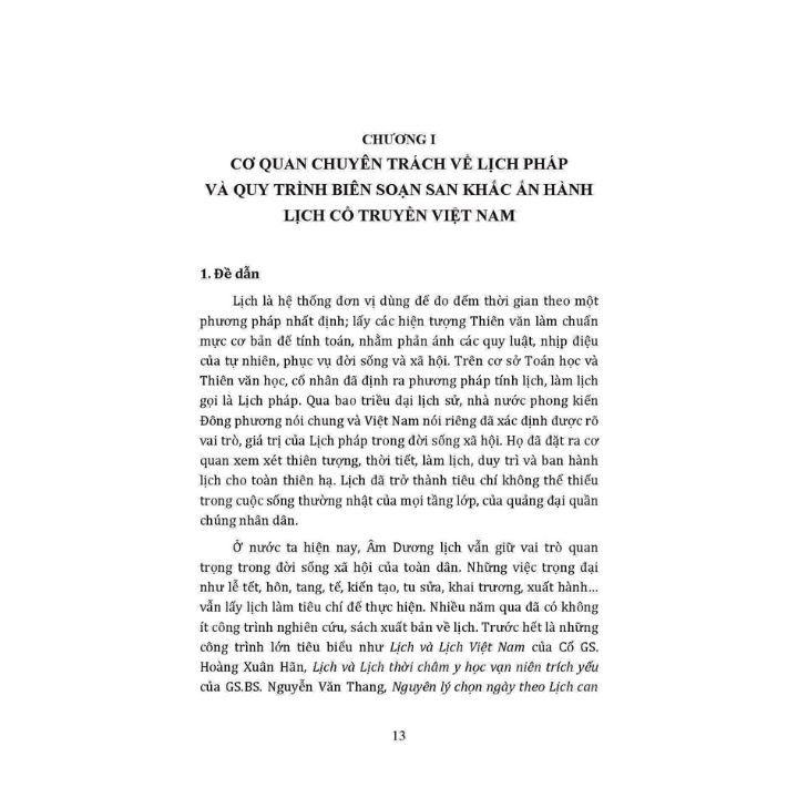 Sách - Lịch Cổ Truyền Việt Nam