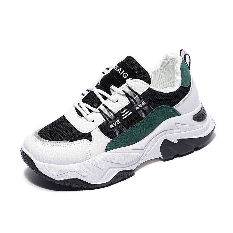 Giày sneaker IELGY đế dày thoáng khí thời trang Hàn Quốc cho nữ