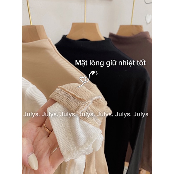 Áo giữ nhiệt tăm lông cổ leo (ảnh thật shop chụp kèm video) | BigBuy360 - bigbuy360.vn