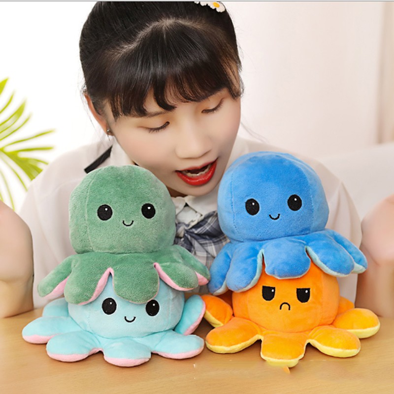 Gấu Bông Hình Con Bạch Tuộc Xinh Xắn Size 20cm  - Diabrand