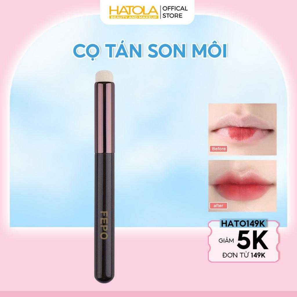 Cọ trang điểm cọ tán son môi siêu mềm mại đầu tròn tiện dụng đồ trang điểm đi chơi ngày tết Hatola