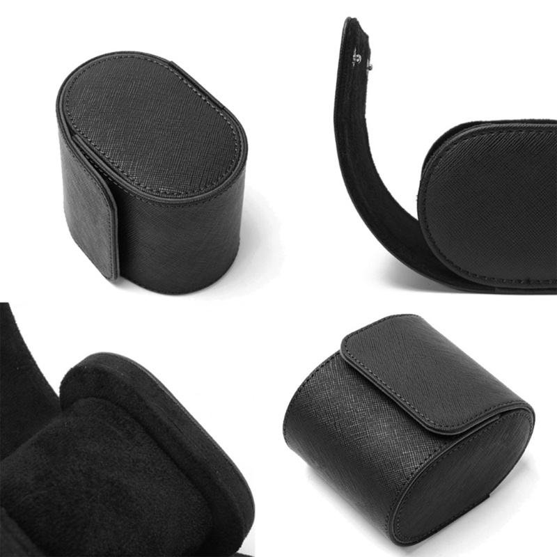 Hộp Đựng Đồng Hồ Dạng Cuộn Bọc Da Mềm Có Thể Tháo Rời