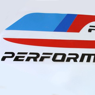 Bộ 2 tem dán cửa xe ô tô Performance 03