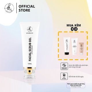 Gel Tẩy Tế Bào Chết Tinh Chất Cà Phê KN Beauty Facial Scrub Gel 120 ml tặng 3 set mini